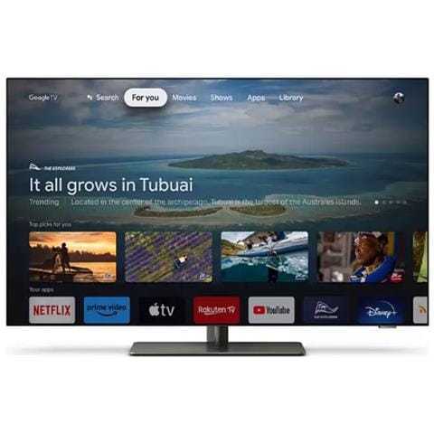 TV OLED Ultra HD 4K 42" 42OLED818/12 Android TV Ambilight 2023 Nero - Foto 10