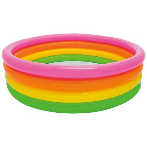 Piscina Gonfiabile Sunset 4 Anelli 168x46 Cm - Foto 1