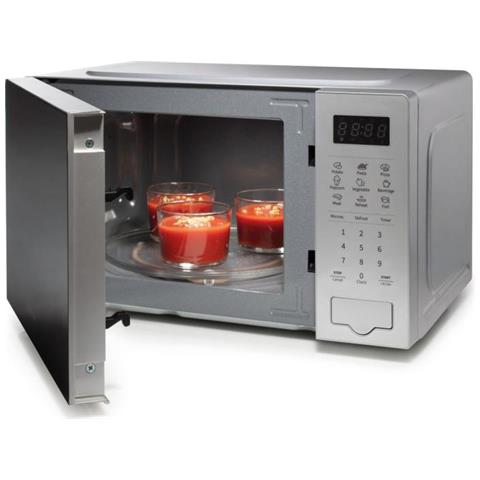 Forno Microonde 20 Litri 700 Watt Argento Specchio H20MOMS4 740314 - Foto 8