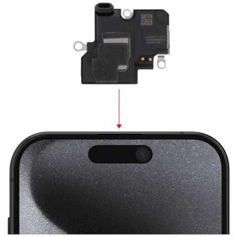 Altoparlante Interno Per Iphone 15 Pro Auricolare Di Ricambio - Foto 2