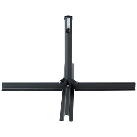 Base Per Ombrellone Metallo Nero 100 X 100 Cm Vicchio - Foto 2