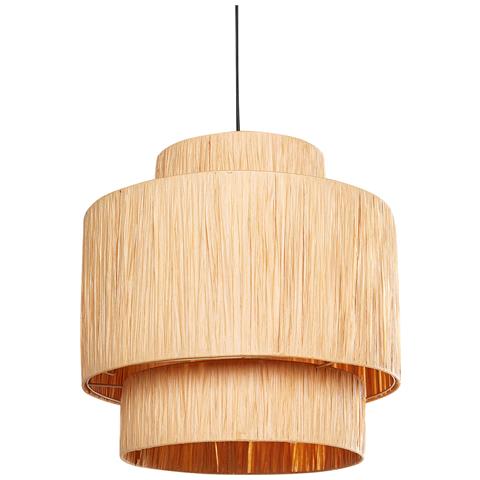 Lampadario Magech Vimini Naturale - Foto 2
