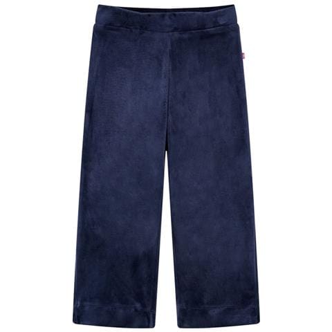 Pantaloni Da Bambino In Velluto Blu Scuro 104 - Foto 1