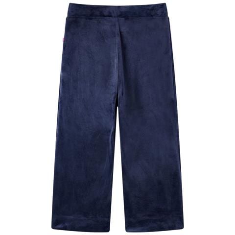 Pantaloni Da Bambino In Velluto Blu Scuro 104 - Foto 2