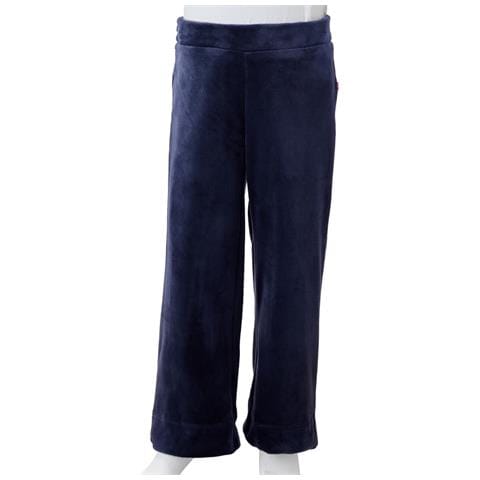 Pantaloni Da Bambino In Velluto Blu Scuro 104 - Foto 8