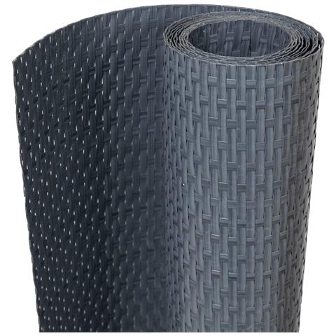 Paravento Da Balcone Antracite 300x100 Cm In Polyrattan - Foto 1