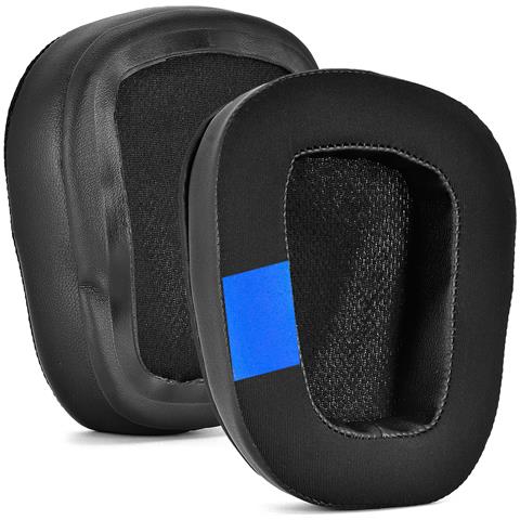 Cuscinetti Di Ricambio Con Copricuscino In Memory Foam Per Logitech G633/g933 Black - Foto 1