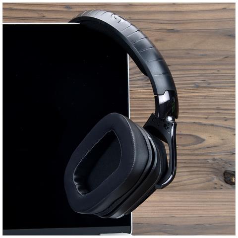 Cuscinetti Di Ricambio Con Copricuscino In Memory Foam Per Logitech G633/g933 Black - Foto 5