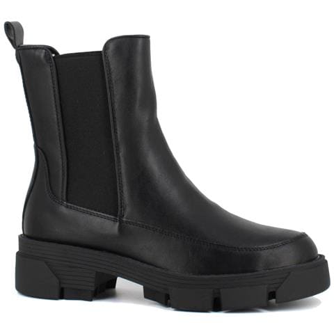 Black Casual Closed Boots Stivaletti Pelle Sintetica Scarpe Donna Nero Eu 36, 838118/09-01 - Foto 2
