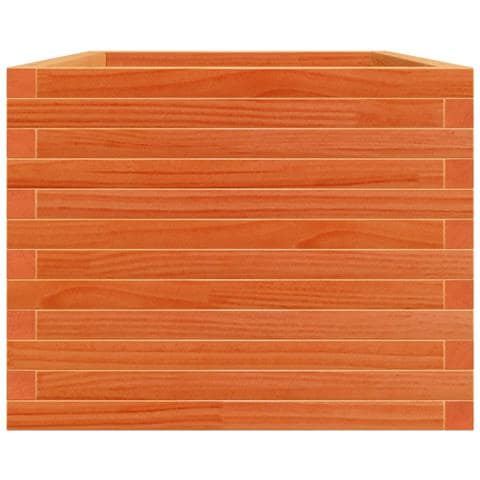 Fioriera Giardino Marrone Cera 90x60x46 cm Legno Massello Pino - Foto 10