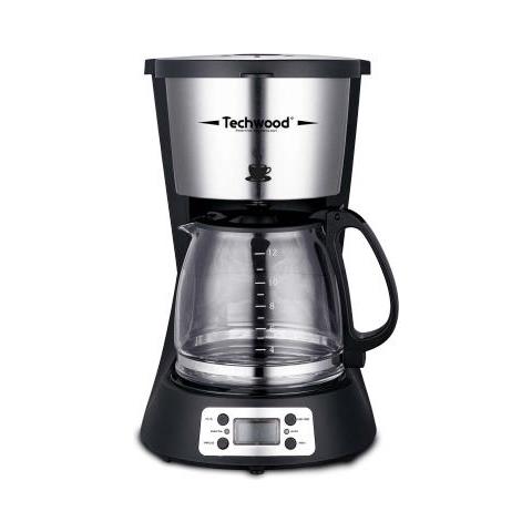 Macchina da caffè TCA-1296 Capacita 1,5 L Potenza 1000 W Colore Nero Acciaio inox - Foto 1