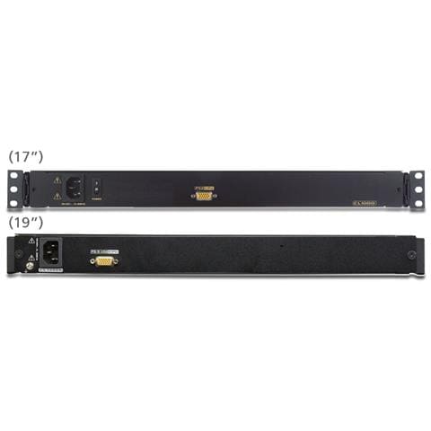 CL1000M switch per keyboard-video-mouse (kvm) Montaggio rack Nero - Foto 2