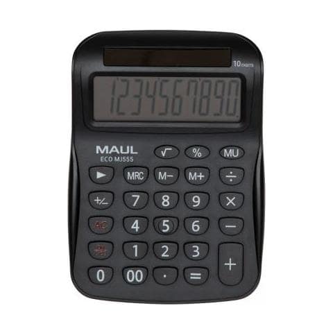 Eco Mj555 Calcolatrice Nero - Foto 1