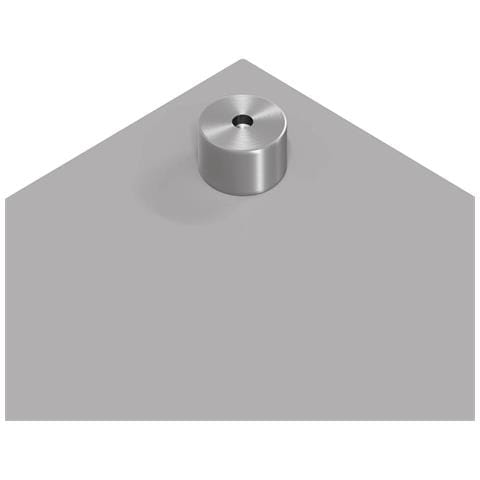 Paraspigolo Cucina Grigio Chiaro 100x60x0,6 cm Vetro Temperato - Foto 9