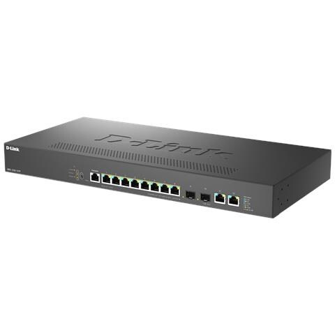 DMS-1250-12TP /E switch di rete Gestito 2.5G Ethernet (100/1000/2500) Supporto Power over Ethernet (PoE) Nero - Foto 2