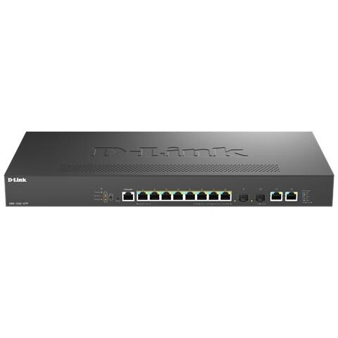 DMS-1250-12TP /E switch di rete Gestito 2.5G Ethernet (100/1000/2500) Supporto Power over Ethernet (PoE) Nero - Foto 1