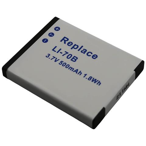 Olympus Li-70b Batteria Per Fotocamera Li-ion 3.7v 500mah 1. 8wh - Foto 1