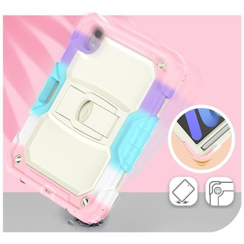 Custodia Per Ipad Mini 6 8.3"" Con Supporto E Tracolla Colorata - Foto 4