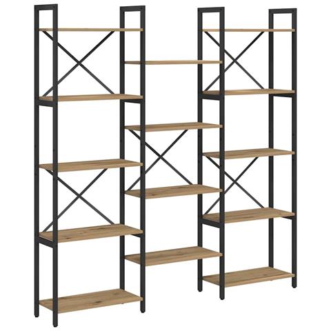 Libreria rovere artigianale 156 x 25 x 167.5 cm - Foto 1