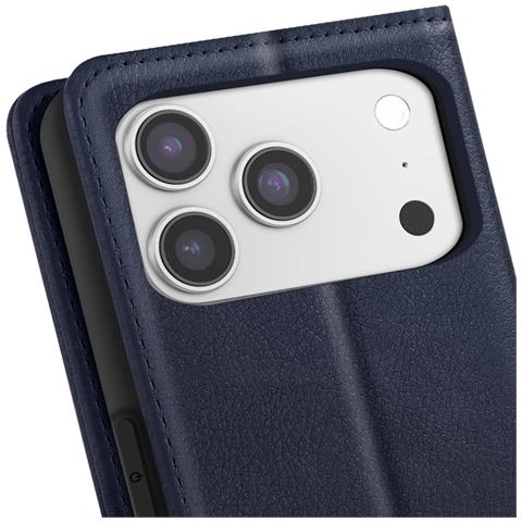 Custodia A Portafoglio Per Iphone 17 Pro Serie Chesterfield Con Funzione Di Supporto - Foto 2