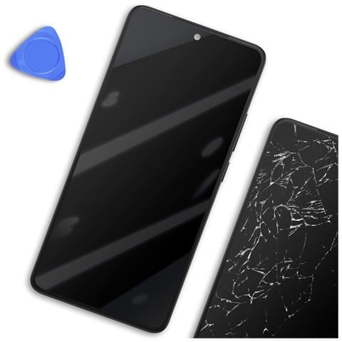 Schermo Completo Originale Poco F7 Pro Amoled Service Pack, Nero - Foto 3