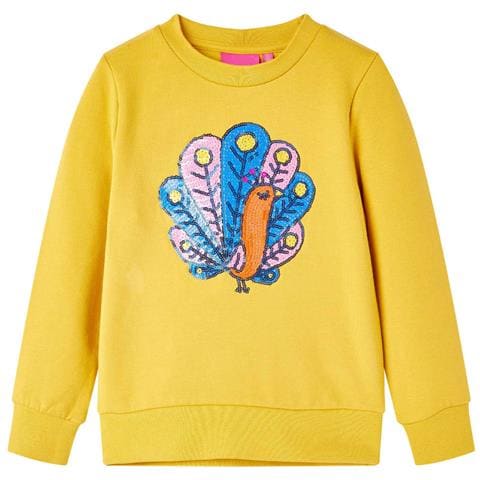 Felpa per Bambini Ocra Scuro 104 - Foto 1