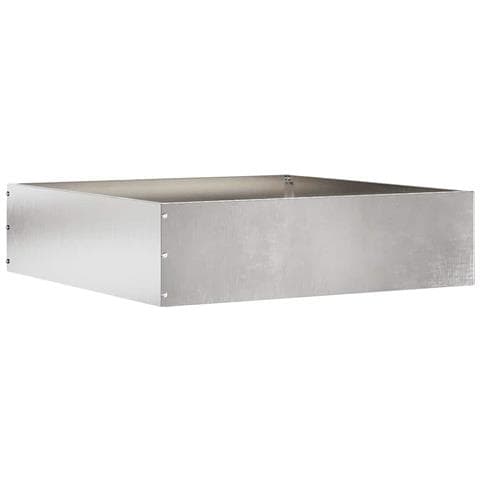 Bordura per Prato Argento 50 x 50 x 13 cm Acciaio inossidabile - Foto 1