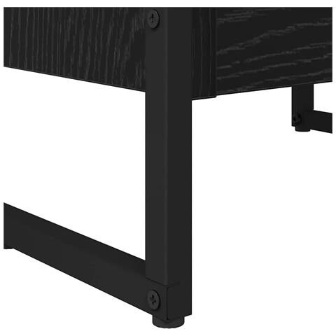 Armadio per Libri Rovere Nero 80 x 30 x 155 cm - Foto 9