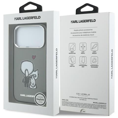 Custodia Per Iphone 17 Pro Max, Nera Karl Lagerfeld - Foto 7