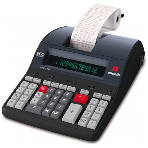 Calcolatrice ad impatto Olivetti Logos 912 - Foto 4