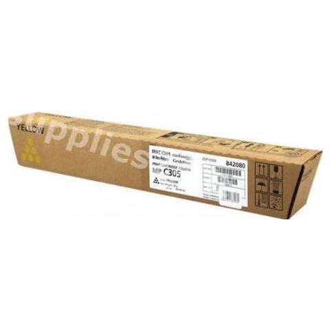 842080 Toner Originale Giallo per MPC 305E Capacità 4000 Pagine - Foto 2