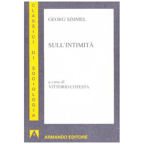 Georg Simmel - Sull'intimità - Foto 1