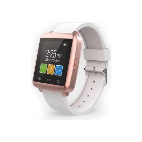Smartwatch M2 Mini Display 1.44" Bluetooth Bianco / Rosa - Italia - Foto 3