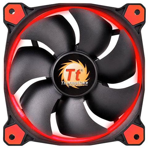 ventola Riing 12 LED rosso / SET of 3 - Foto 2