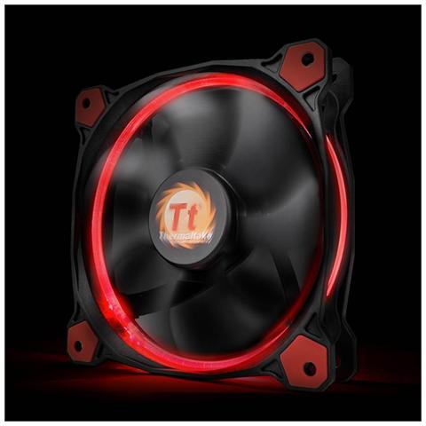 ventola Riing 12 LED rosso / SET of 3 - Foto 1