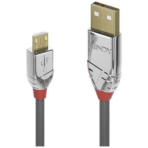 Cavo Usb 2.0 Tipo A A Mini-b Cromo Line, 1m - Foto 3