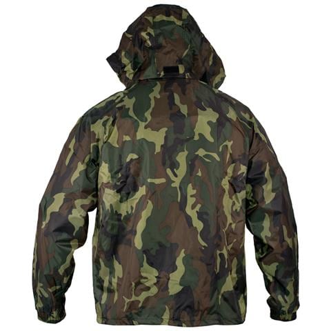 Tuta Antipioggia Completo Impermeabile Cappuccio Caccia Pesca Verde Xs - Foto 2