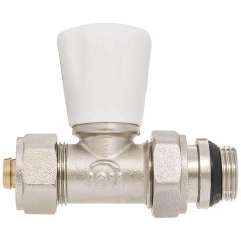 Raccordi A Compressione 16 Millimetri Pex Diritte Manuali Ingresso Della Valvola Radiatore X 12 bsp - Foto 1