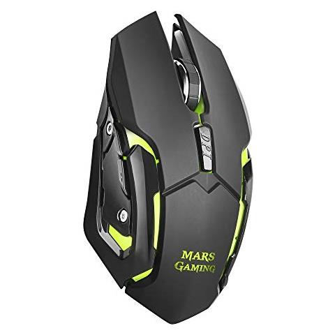 Mars Gaming Mmw - Mouse Per Pc Wireless 3200 Dpi, Flusso Rgb, Usb Wireless - Ultimate - Pc - Foto 6