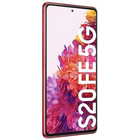 Galaxy S20 FE 5G 128 GB 6 GB Ram  Dual Sim Display 6.5" Full HD+ Slot Micro SD Fotocamera 12 Mpx Android Europa Rosso - Foto 2