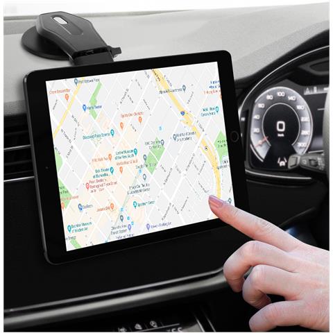 Supporto Automobile Telefono Cruscotto Ventosa Magnetica Nero - Foto 10