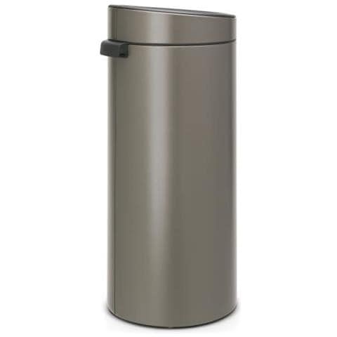 Pattumiera Touch Bin - 30l - Platino - Foto 1