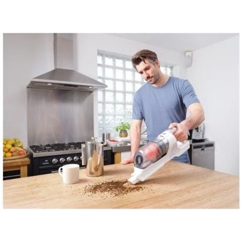 POWERSERIES+ Scopa Ricaricabile senza Sacco Capacità 0.5 Litri Colore Bianco / Arancione - Foto 10