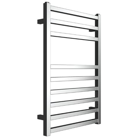 Termoarredo Bagno Scaldasalviette Acciaio Radiatore Calorifero Termosifone Cromo Cromato *** Finitura- : Cromo Lucido, Misure : H770xl500xi470 Mm - Foto 2