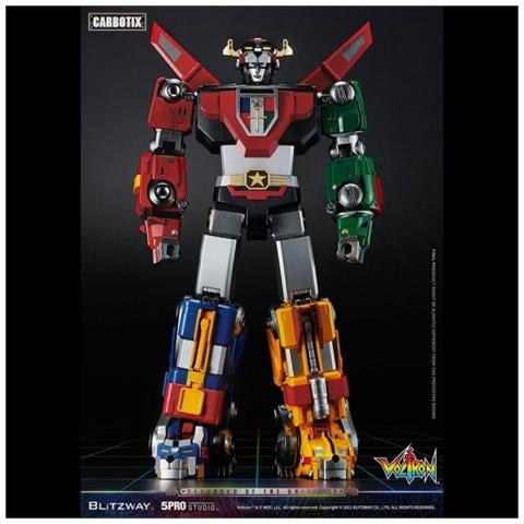 Carbotix Hybrid Carbon Action Figure Series Cx-004 Defender Of The Universe Voltron Blitzway - Foto 2