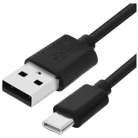 Alcatel Cavo Dati E Ricarica Originale Usb To Type C Cda0000123c8 Black Bulk - Foto 1