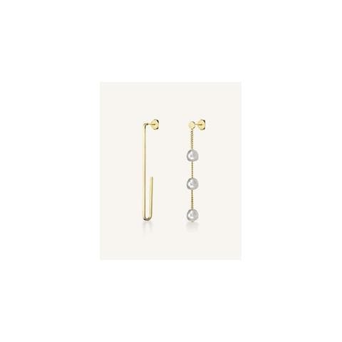 Gioielli Rosefield Jalpeg-j182. Orecchini, Colore Oro. Donna. - In ordine - Foto 2