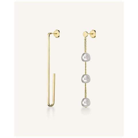Gioielli Rosefield Jalpeg-j182. Orecchini, Colore Oro. Donna. - In ordine - Foto 3