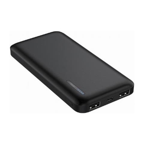 Pb10-01 Batteria Portatile Polimeri Di Litio (lipo) 10000 Mah Nero - Foto 2