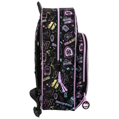 Zaino Per Bambini Monster High Nero 28 X 34 X 10 Cm - Foto 3